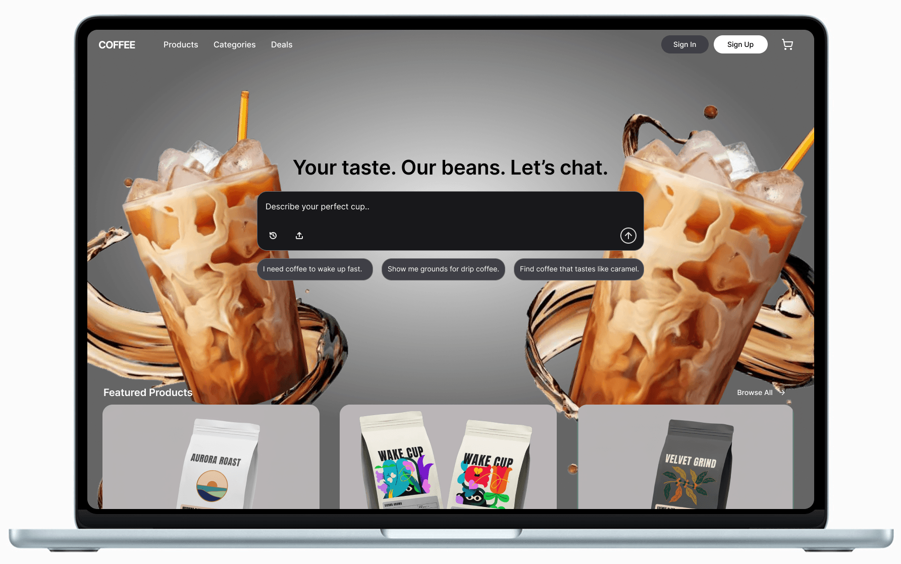 Beauty store example using HaskyOS